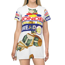 Load image into Gallery viewer, All Over Print T-Shirt Dress