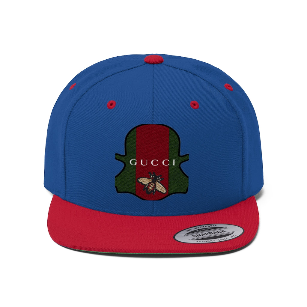 Unisex Flat Bill Hat