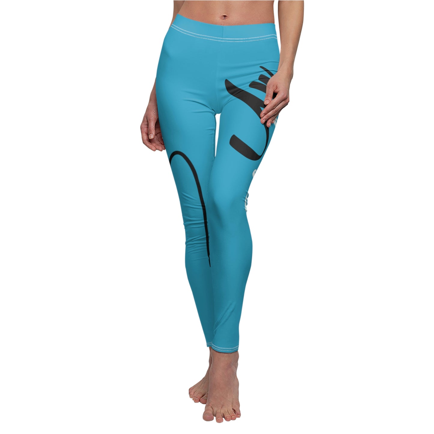 Women's Cut & Sew Casual Leggings (AOP)