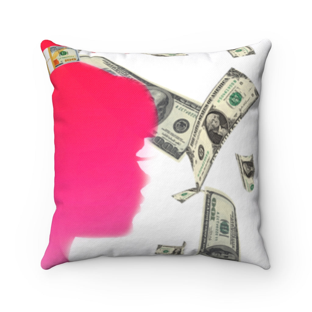 Spun Polyester Square Pillow Case