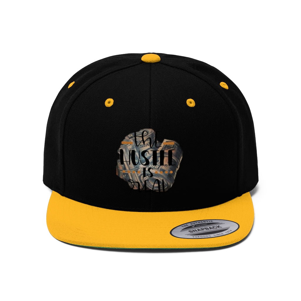 Unisex Flat Bill Hat