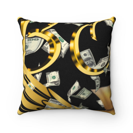 Spun Polyester Square Pillow Case