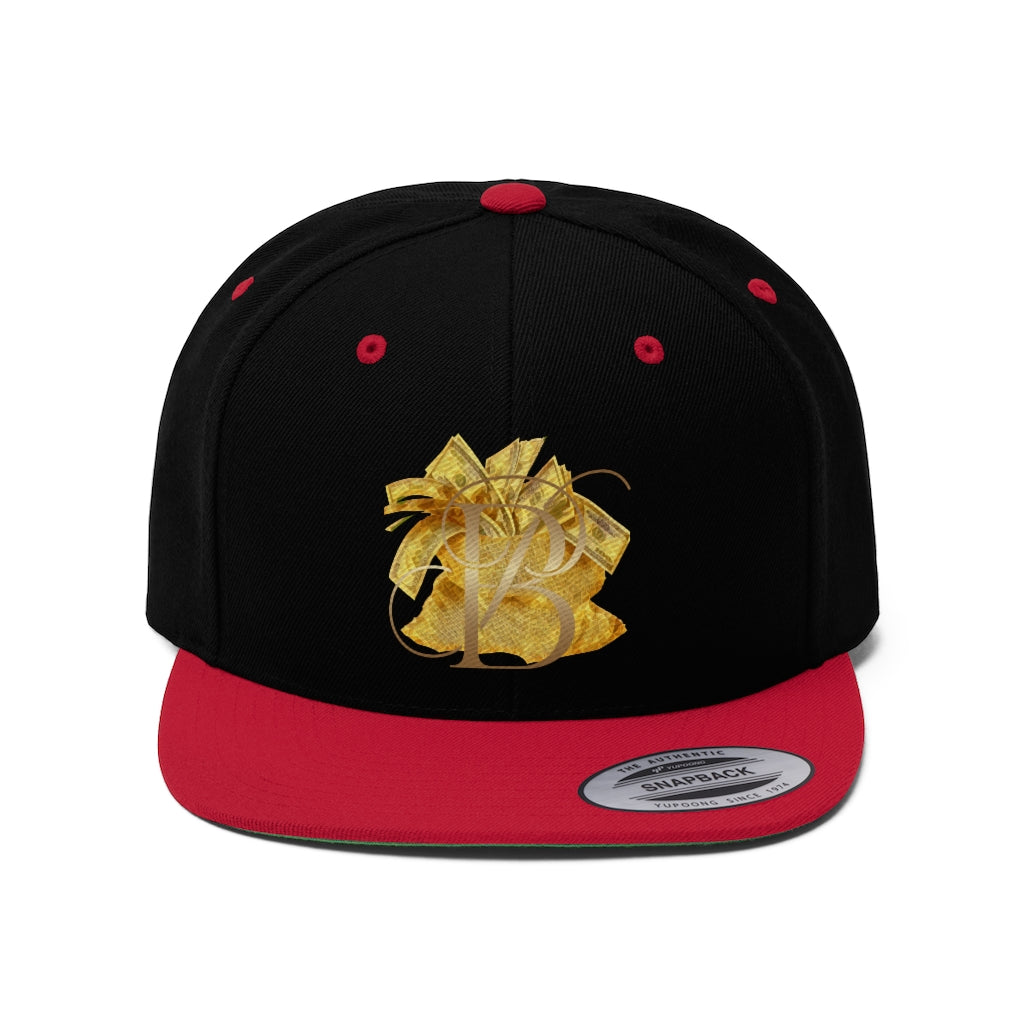 Unisex Flat Bill Hat