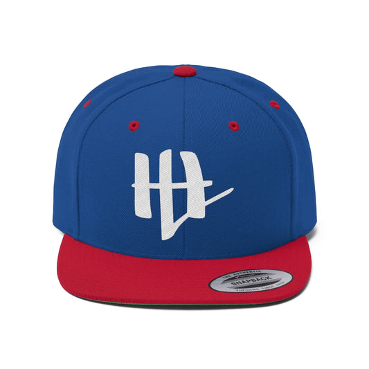 Unisex Flat Bill Hat