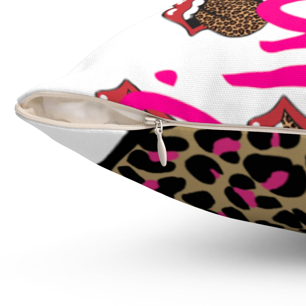 Spun Polyester Square Pillow Case