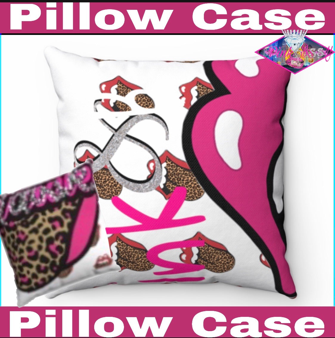 Spun Polyester Square Pillow Case