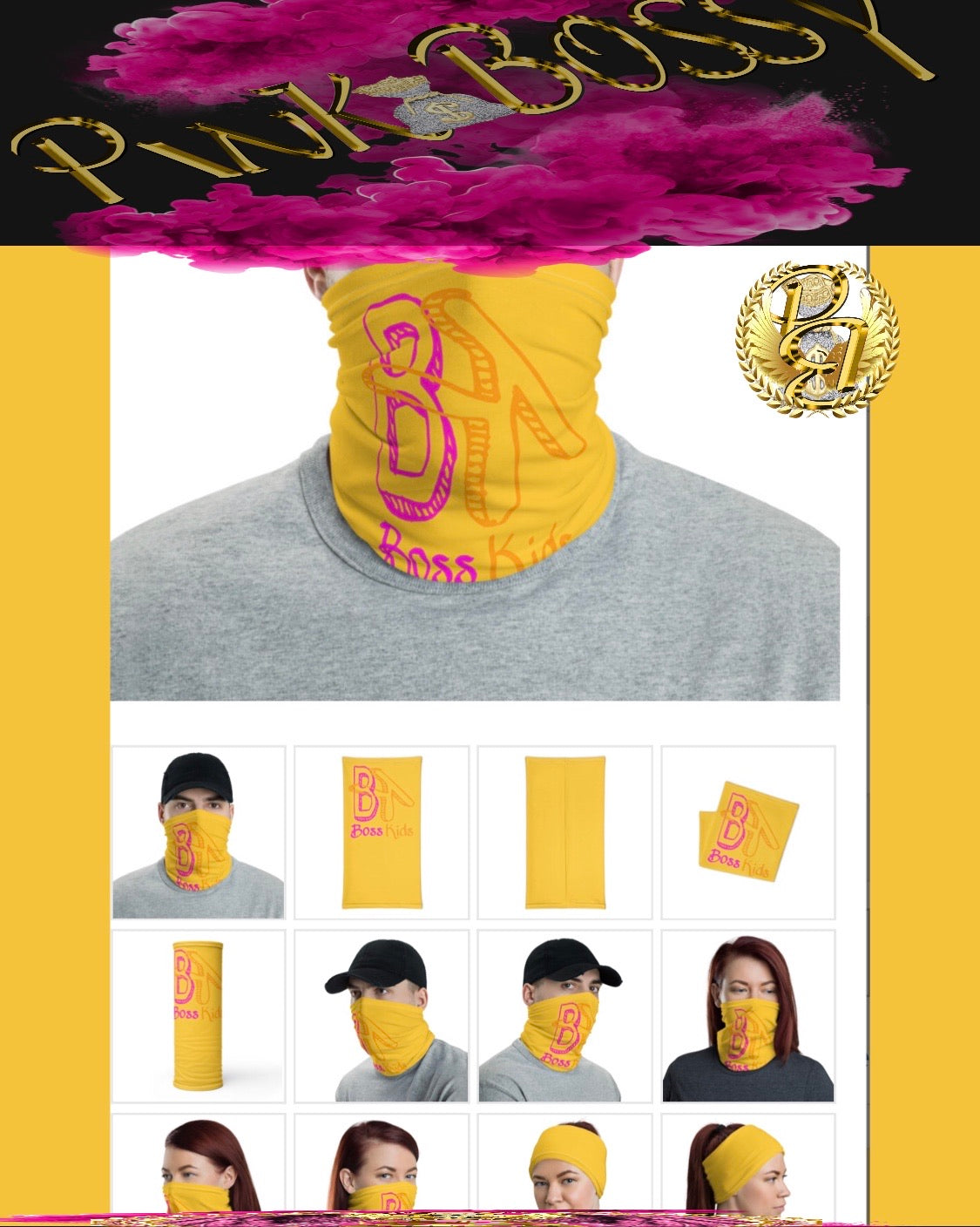 Neck Gaiter ,Bosskids