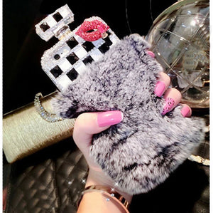 bossy/phone cases/fur